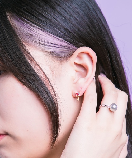 Os accessory(オズアクセサリー)の「Os -オズ- 【金属アレルギー対応】 オーロラ16Gボディピアス(ピアス(片耳用)・レディース・ピンク系その他/ピンク系その他2/ピンク系その他3/ピンク系その他4・ONE SIZE)」の19枚目の写真