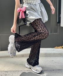レースフレアパンツ/レギンスパンツ