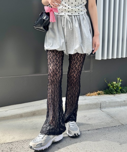 【FOGDAWN】Glitter Bootcut LeggingsPantsフレアレギンスパンツ FOGDAWN】Glitter Bootcut LeggingsPantsフレアレギンスパンツ