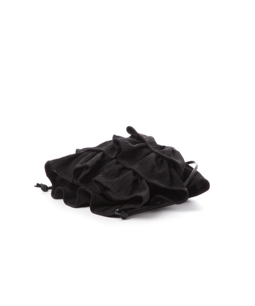 LAKOLE(ラコレ)の「ラッフル巾着2WAYショルダーバッグ / 132231(ショルダーバッグ・レディース・オフホワイト/ブラック/ピンク/ライトグレー・FREE)」の11枚目の写真