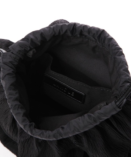 LAKOLE(ラコレ)の「ラッフル巾着2WAYショルダーバッグ / 132231(ショルダーバッグ・レディース・オフホワイト/ブラック/ピンク/ライトグレー・FREE)」の15枚目の写真