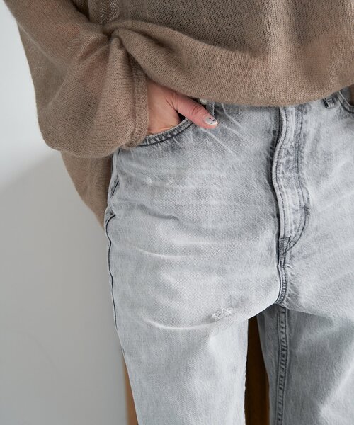 upperhights(アッパーハイツ)の「upper hights / アッパーハイツ THE TAYLOR(デニムパンツ・レディース・グレー/ブルー・23/24/22/25)」の13枚目の写真