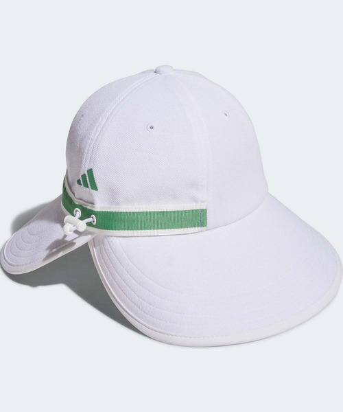 セール】リニアロゴ ワイドブリムキャップ【adidas Golf