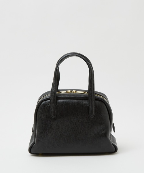 〚美品〛AULENTTI 2WAYボストン ブラック セール】AULENTTI/2WAY レザーボストンバッグ（ボストンバッグ