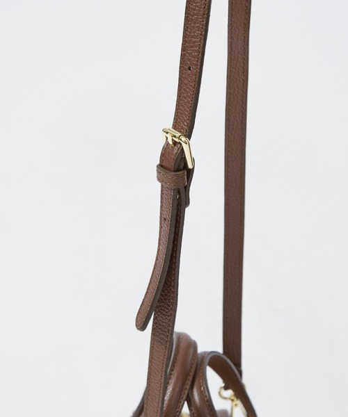 AULENTTI(オウレンティ)の「【AULENTTI/オウレンティ】2WAY ボストンバッグ / ショルダーバッグ / 本革(ハンドバッグ・レディース・ブラウン/ブラック・フリー)」の22枚目の写真