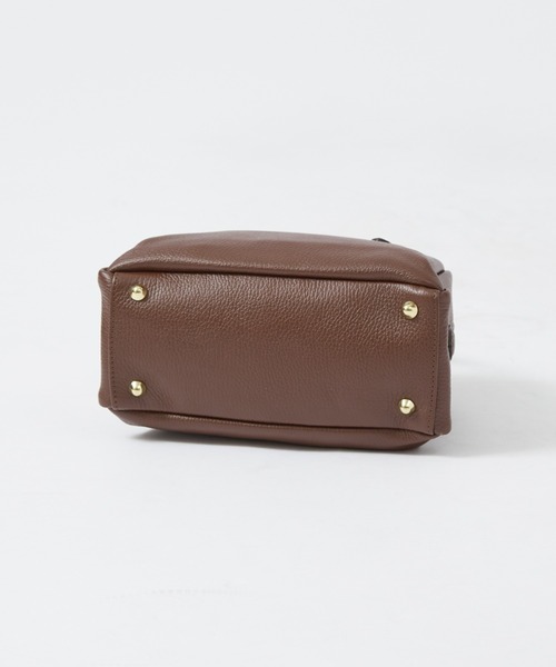 AULENTTI(オウレンティ)の「【AULENTTI/オウレンティ】2WAY ボストンバッグ / ショルダーバッグ / 本革(ハンドバッグ・レディース・ブラウン/ブラック・フリー)」の19枚目の写真
