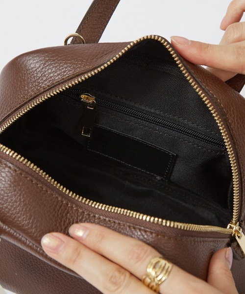 AULENTTI(オウレンティ)の「【AULENTTI/オウレンティ】2WAY ボストンバッグ / ショルダーバッグ / 本革(ハンドバッグ・レディース・ブラウン/ブラック・フリー)」の17枚目の写真