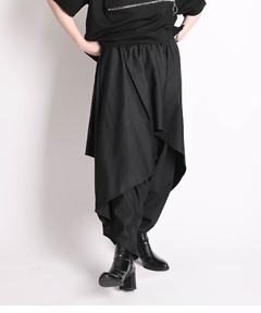 CIVARIZE/シヴァーライズ』アシメデザインサルエルパンツ