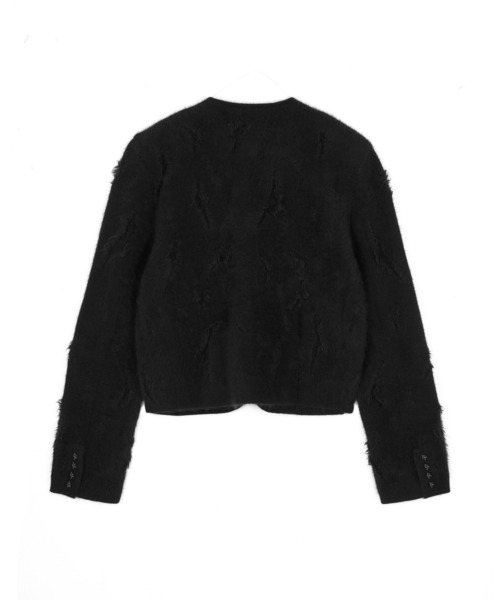 JNBY（ジェーエヌビーワイ）の「Vintage Knit Jacket / ヴィンテージニットジャケット（ニット/セーター・レディース・ブラック/ブラウン・38/36/40）」の20枚目の写真