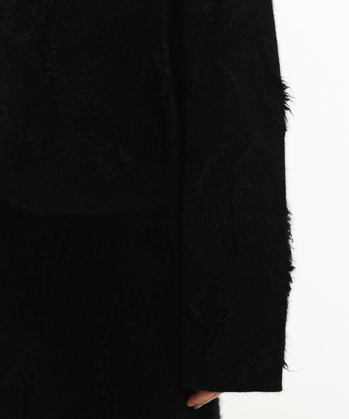 JNBY（ジェーエヌビーワイ）の「Vintage Knit Jacket / ヴィンテージニットジャケット（ニット/セーター・レディース・ブラック/ブラウン・38/36/40）」の18枚目の写真