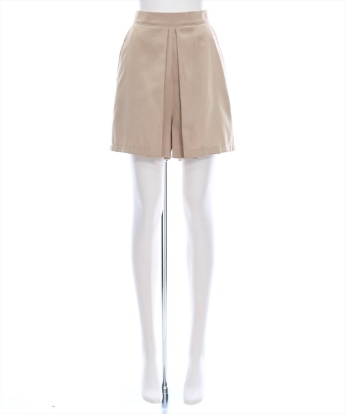 clear（クリア）の「≪再入荷≫タックフレアショートパンツ［大人 カジュアル 着回し力抜群］（その他パンツ・レディース・ベージュ/ブラック・F）」の14枚目の写真