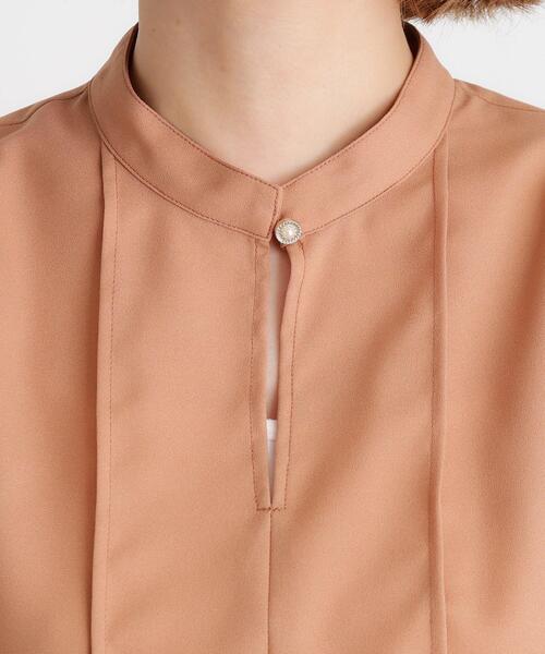 grove（グローブ）の「◆ウイングスリーブボウタイブラウス（シャツ/ブラウス・レディース・ブラック/キャメル/オフホワイト・03/02/01/04/05）」の22枚目の写真