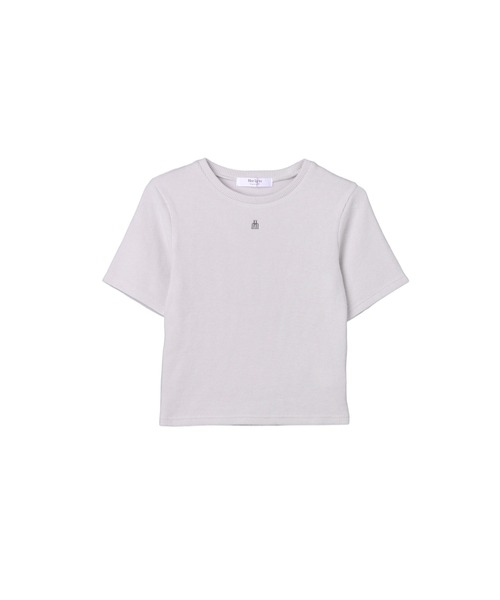 トップス Her lip to Trois Logo Ribbed Tee Trois Logo Ribbed Tee（Tシャツ/カットソー）｜Her lip to