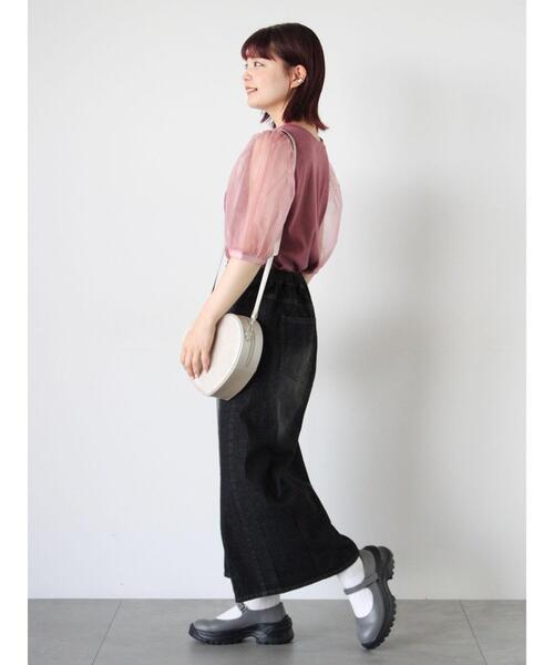 ehka sopo（エヘカソポ）の「ストラップスニーカー（スニーカー・レディース・ブラック/オフホワイト/グレー・M/L）」の17枚目の写真