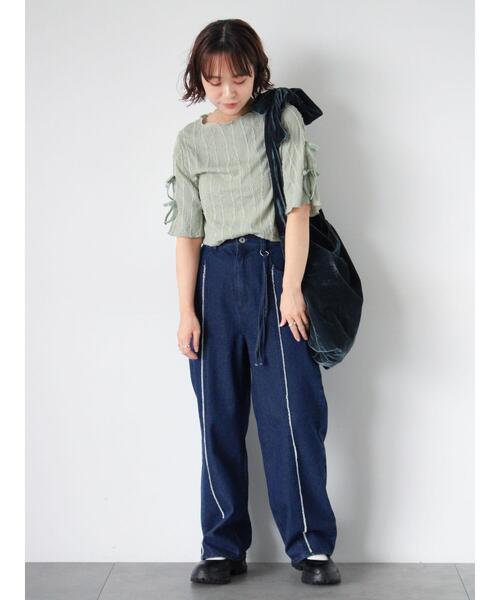 ehka sopo（エヘカソポ）の「ストラップスニーカー（スニーカー・レディース・ブラック/オフホワイト/グレー・M/L）」の16枚目の写真