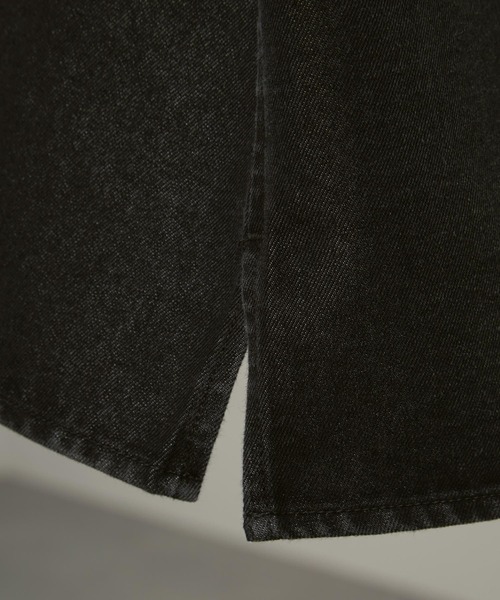 Alfred Alex（アルフレッドアレックス）の「【Alfred Alex】ヴィンテージメイクビッグデニムシャツ（シャツ/ブラウス・メンズ・ブラック系/チャコール/グレー/チャコールグレー/インディゴブルー・S/M/L）」の16枚目の写真