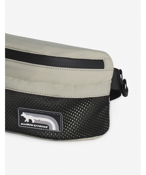 MAISON KITSUNE◆ベルトバッグ ウエストポーチ フォックス セール】FLASH FOX BUMBAG（ボディバッグ/ウエストポーチ