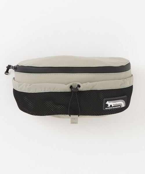 MAISON KITSUNE◆ベルトバッグ ウエストポーチ フォックス セール】FLASH FOX BUMBAG（ボディバッグ/ウエストポーチ