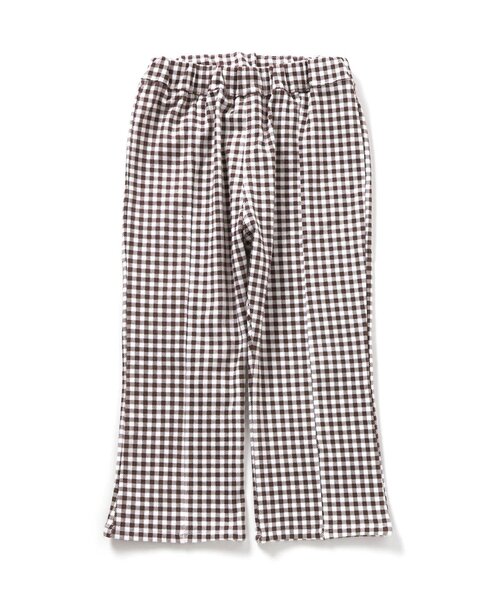 apres les cours（アプレレクール）の「バックリボンフレアカットパンツ（その他パンツ・キッズ・その他3/チェック/インディゴブルー・80/90/100/110/120/130/140）」の9枚目の写真
