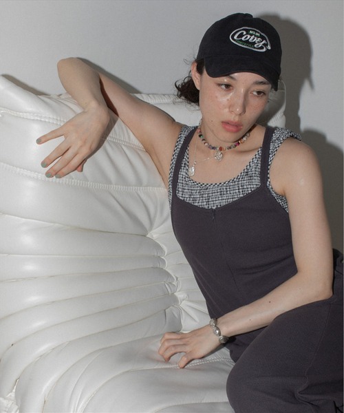 SUWDEE(スーディー)の「shirring tank top(タンクトップ・レディース・ホワイト/ブラック・FREE)」の16枚目の写真