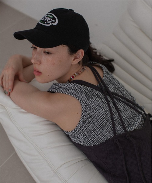 SUWDEE(スーディー)の「shirring tank top(タンクトップ・レディース・ホワイト/ブラック・FREE)」の17枚目の写真
