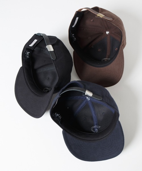 新品　RACAL コットンフランネル　オールドB.B キャップ　ラカル　ブラウン RACAL（ラカル）の「Cotton Flannel Old B.B Cap / コットンフランネル