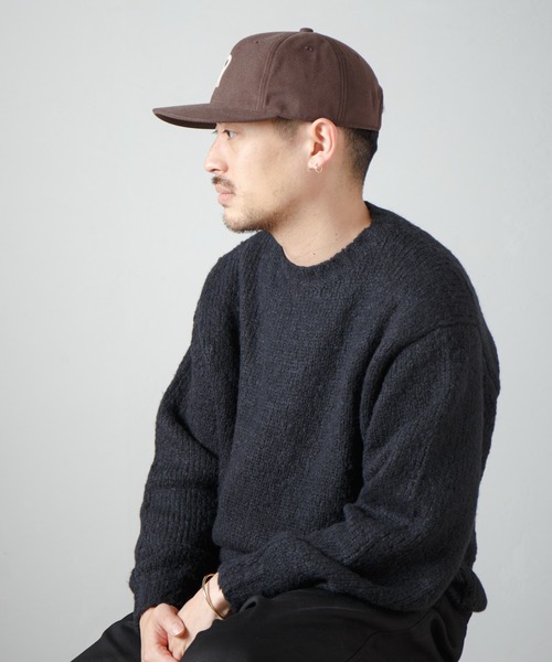 新品　RACAL コットンフランネル　オールドB.B キャップ　ラカル　ブラウン RACAL（ラカル）の「Cotton Flannel Old B.B Cap / コットンフランネル