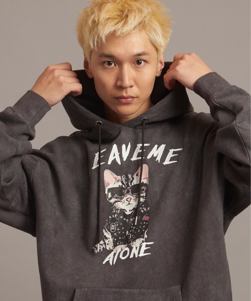 JACKROSE（ジャックローズ）の「JE-DOG&CAT.Nikukyu-プルオーバーパーカー（パーカー・メンズ・その他3/その他2/その他1/その他4・L/M）」の2枚目の写真