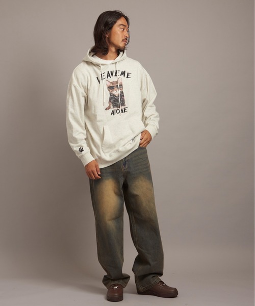 JACKROSE（ジャックローズ）の「JE-DOG&CAT.Nikukyu-プルオーバーパーカー（パーカー・メンズ・その他3/その他2/その他1/その他4・L/M）」の18枚目の写真