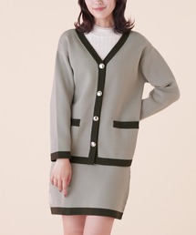◇ロングカーデ×ミニスカート