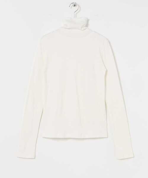 新品タグ付き　ハイツイストコットンタートルカットソー　アーバンリサーチドアーズ 新品タグ付き ハイツイストコットンタートルカットソー アーバン