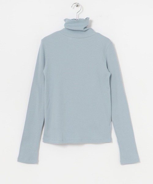 URBAN RESEARCH（アーバンリサーチ）の「『UR TECH』裏起毛タートルネックカットソー（Tシャツ/カットソー・レディース・オフホワイト/ブラック/ライトブルー/レッド・FREE）」の11枚目の写真