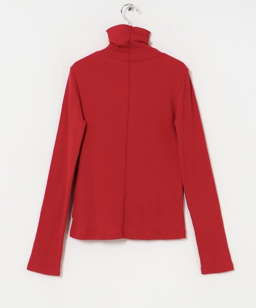 URBAN RESEARCH（アーバンリサーチ）の「『UR TECH』裏起毛タートルネックカットソー（Tシャツ/カットソー・レディース・オフホワイト/ブラック/ライトブルー/レッド・FREE）」の16枚目の写真