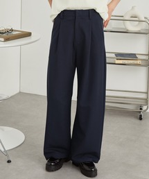 AURALEE 21SS ダークネイビー スラックス サイズ3 AURALEE オーラリー スラックス 3(S位) ダークグレー 【古着】