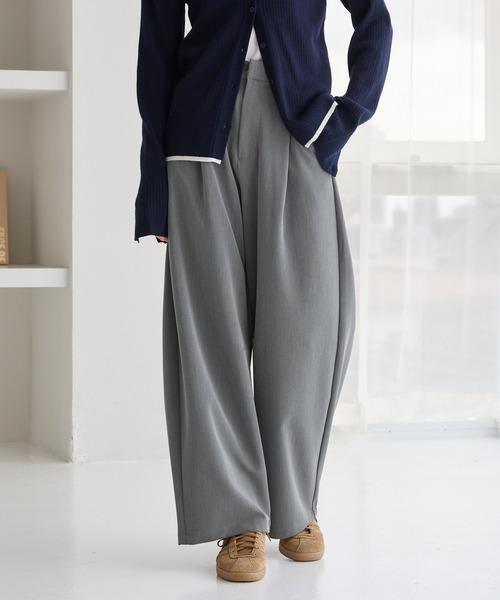 ※MomochMARK&LONA パンツ nude:masahiko maruyama - Drop Crotch 2Tuck Pants