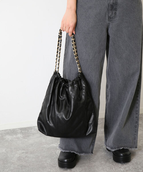 最終値下げ　美品　スローブイエナ　キルティングバッグ 追加》SLOBE キルティングバッグ（トートバッグ）｜SLOBE IENA