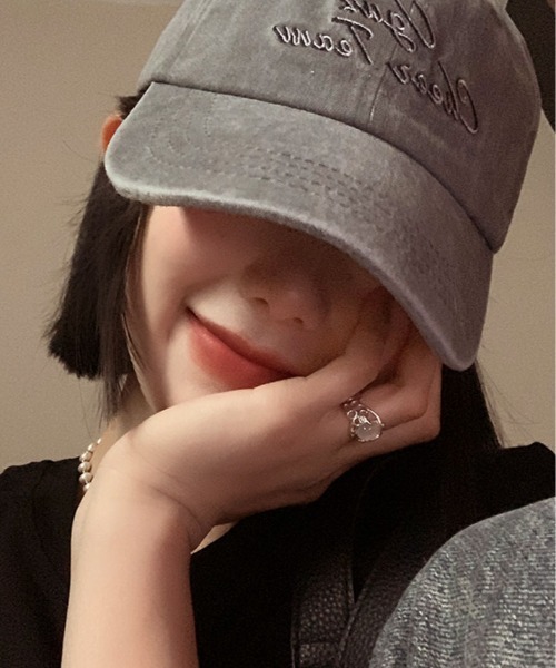 ロゴヴィンテージライクキャップ