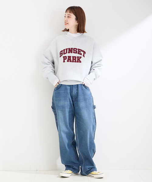 B.C STOCK（ベーセーストック）の「シアータートルプルオーバー（Tシャツ/カットソー・レディース・オレンジ/ホワイト/チャコールグレー/ブラック・FREE）」の19枚目の写真