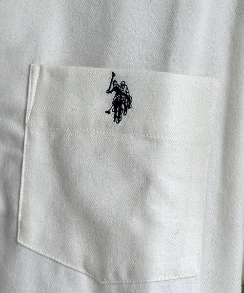U.S. POLO ASSN.(ユーエスポロアッスン)の「ネルシャツ(シャツ/ブラウス・メンズ・アイボリー/マスタード/ネイビー・MEDIUM/LARGE)」の8枚目の写真