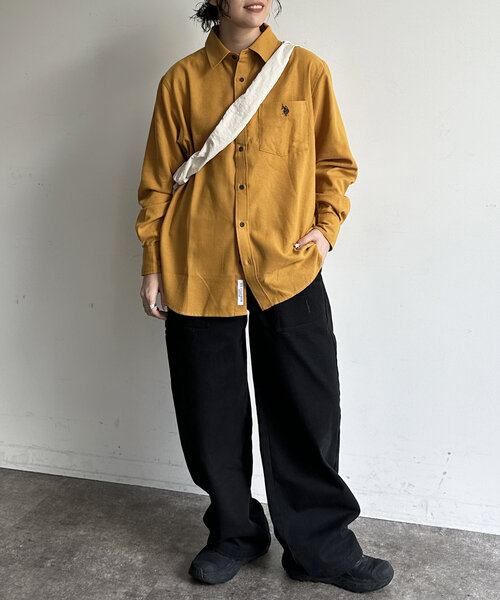 U.S. POLO ASSN.(ユーエスポロアッスン)の「ネルシャツ(シャツ/ブラウス・メンズ・アイボリー/マスタード/ネイビー・MEDIUM/LARGE)」の21枚目の写真