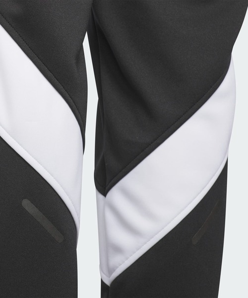 adidas(アディダス)の「キッズ マストハブ レギュラーフィット カラーブロック ダブルニット 9/10丈トラックパンツ / ジャージ / アディダス adidas(その他パンツ・キッズ・ブラック/ブルー・130/140/150/160/120/110)」の6枚目の写真