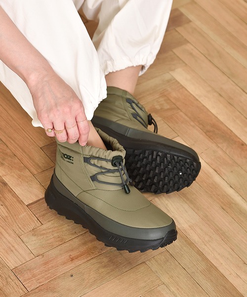 セール】moz(モズ)裏ボアドロストパフィスノーブーツ（ブーツ）｜moz