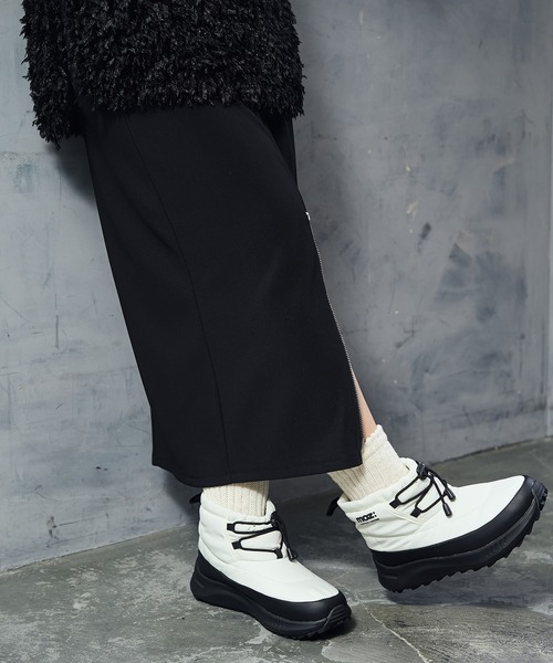 moz（モズ）の「moz(モズ)裏ボアドロストパフィスノーブーツ（ブーツ・レディース・ベージュ/ブラック/カーキ/ライラック/オフホワイト/ブルー・23.5cm/24.0cm/24.5cm/25.0cm/23.0cm）」の21枚目の写真