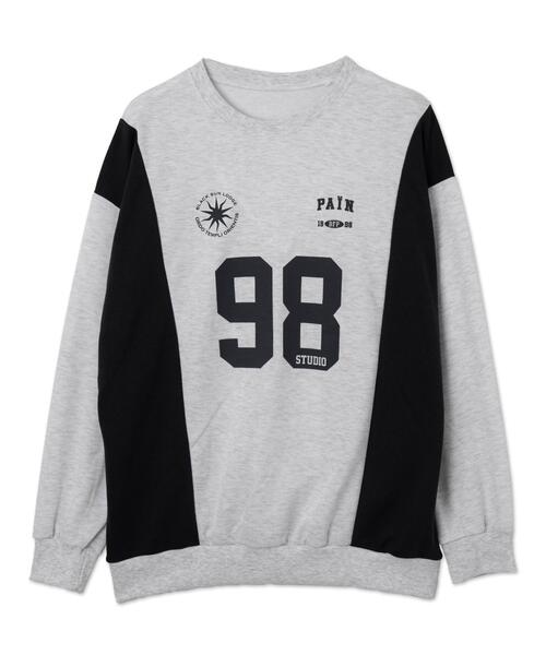 WEGO（ウィゴー）の「WEGO/ナンバリングゲームプルオーバー（スウェット・レディース・ブラック/ブルー/杢グレー・FREE）」の21枚目の写真