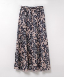 RNA-N | G1079 植物柄フレアロングスカート(スカート)