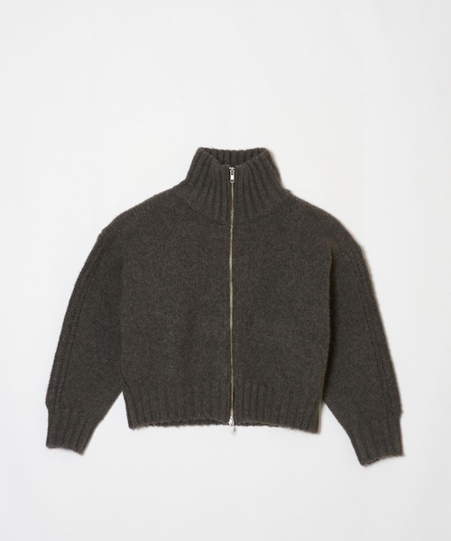 ENCIRCLE（エンサークル）の「【ENCIRCLE/エンサークル】Knit zip BL