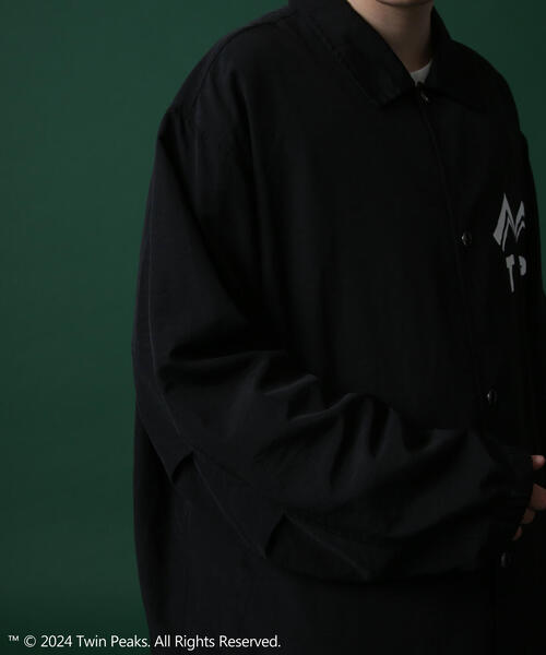 MANASTASH/マナスタッシュ TWIN PEAKS COACHES JACKET ツイン