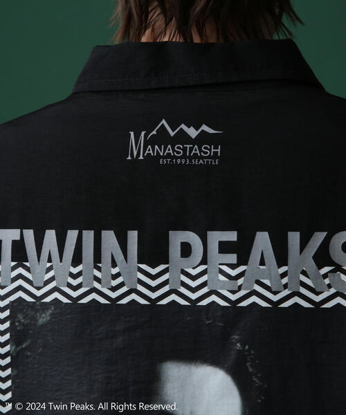 セール】MANASTASH/マナスタッシュ TWIN PEAKS COACHES JACKET ツイン