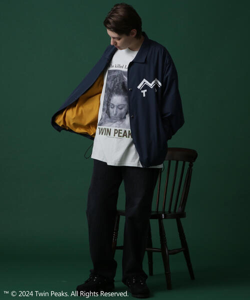 MANASTASH（マナスタッシュ）の「MANASTASH/マナスタッシュ TWIN PEAKS COACHES JACKET ツイン・ピークス コーチジャケット（その他アウター・メンズ・ブラック/モスグリーン/ネイビー・L/M/XL/S）」の21枚目の写真
