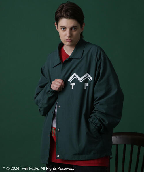 セール】MANASTASH/マナスタッシュ TWIN PEAKS COACHES JACKET ツイン